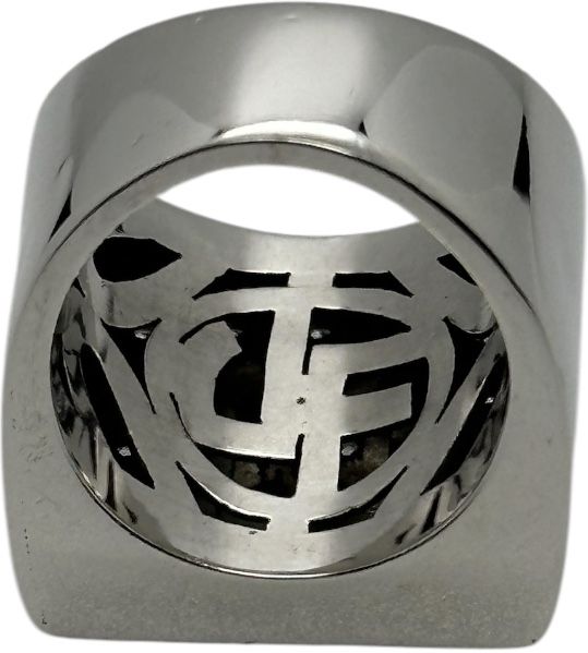 Anillo Oro Blanco y Diamantes