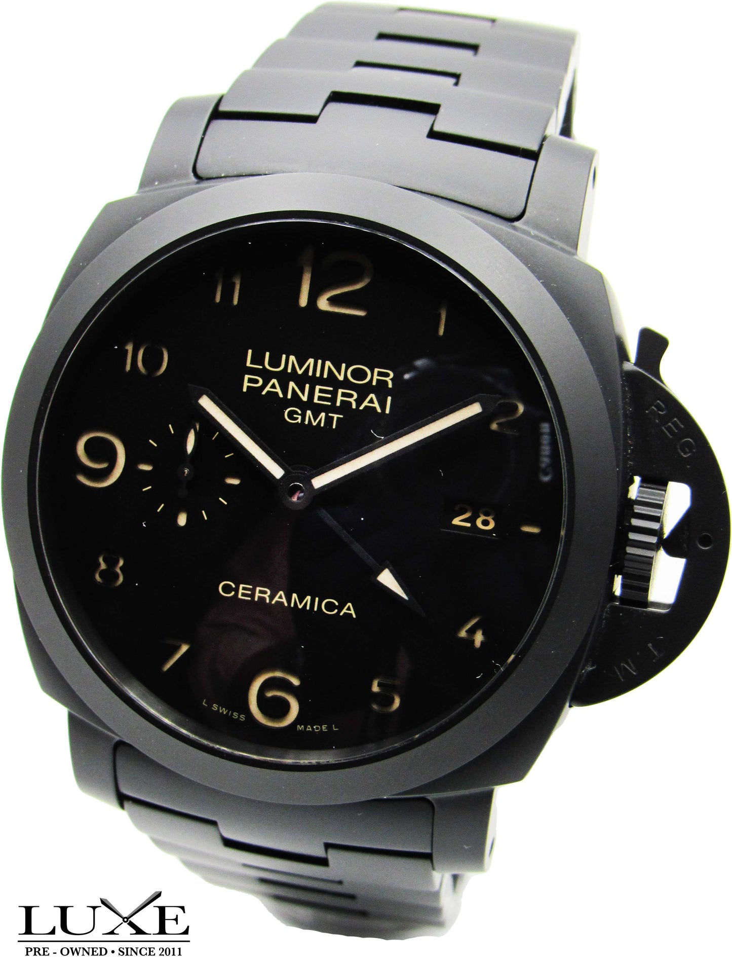 Luminor Marina GMT Tutto Nero