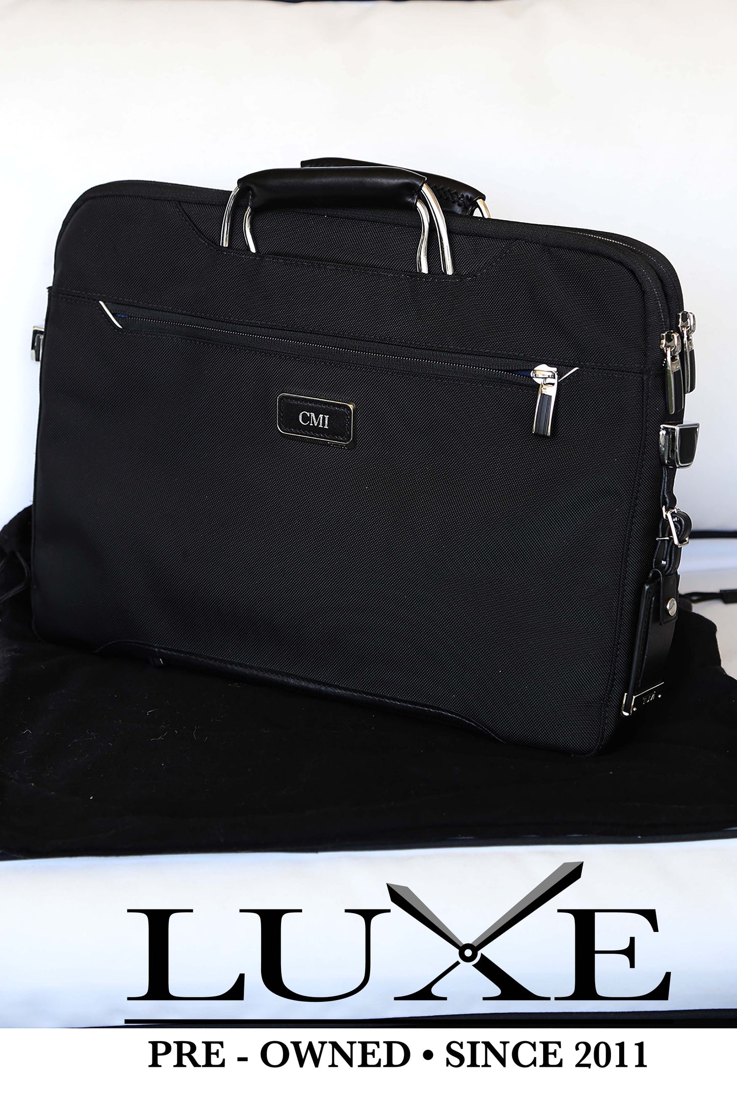 Tumy - Maletin cuero textil