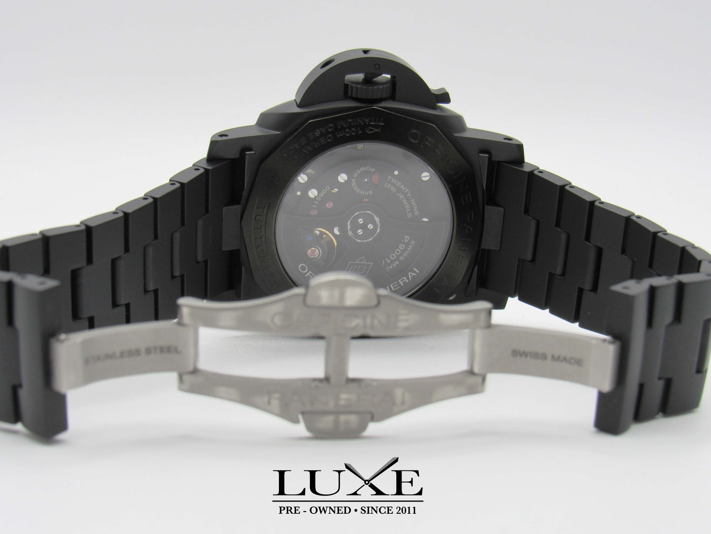 Luminor Marina GMT Tutto Nero