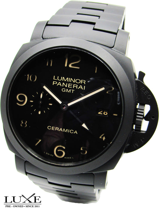 Luminor Marina GMT Tutto Nero