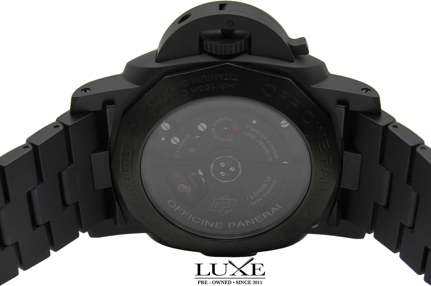 Luminor Marina GMT Tutto Nero