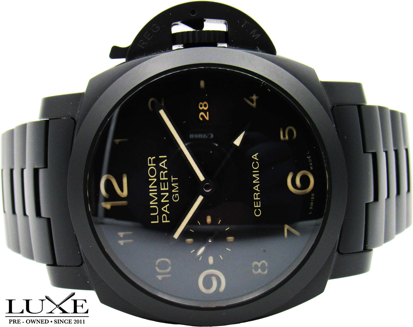 Luminor Marina GMT Tutto Nero