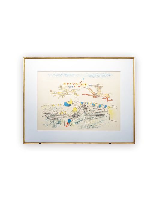 Grabado Roberto Matta