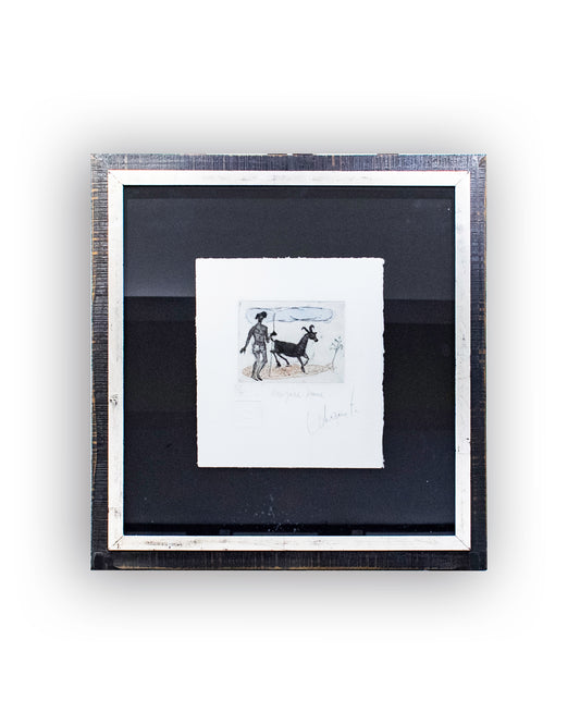 Grabado aguafuerte Alfredo Echazarreta