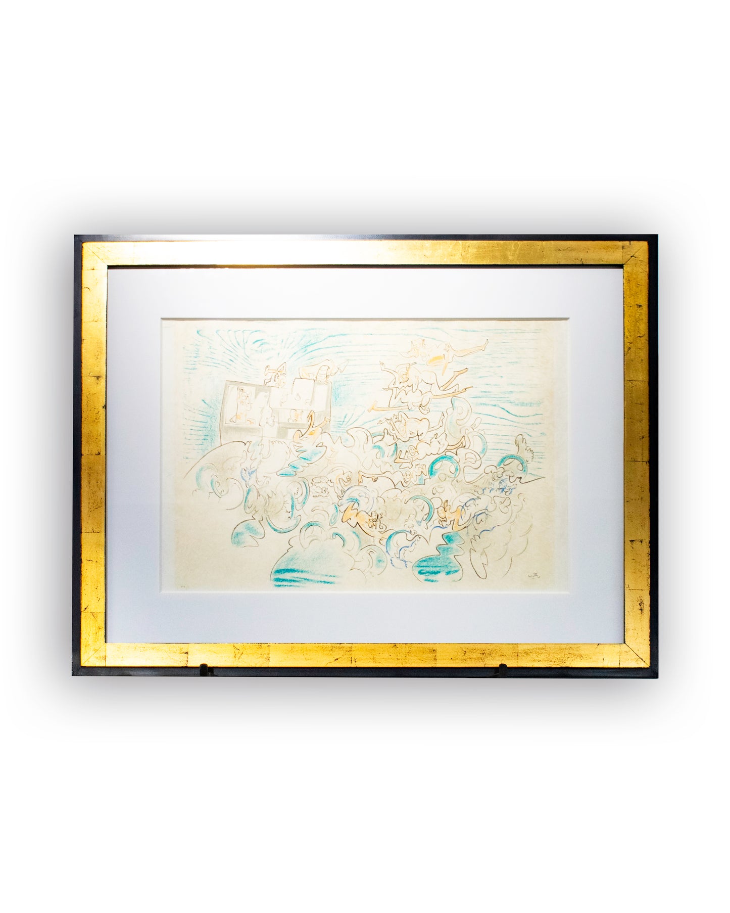 Grabado Roberto Matta