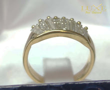 Cargar imagen en el visor de la galería, Anillo Diamantes Baguettes
