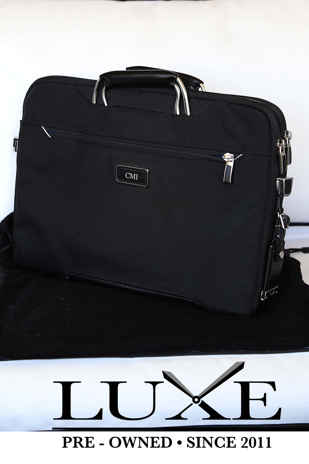 Tumy - Maletin cuero textil