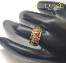 Cargar imagen en el visor de la galería, Anillo Diamantes, Rubies, Zafiros y Esmeraldas
