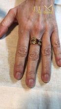 Cargar imagen en el visor de la galería, Anillo Rubí Coridón Glassfilled
