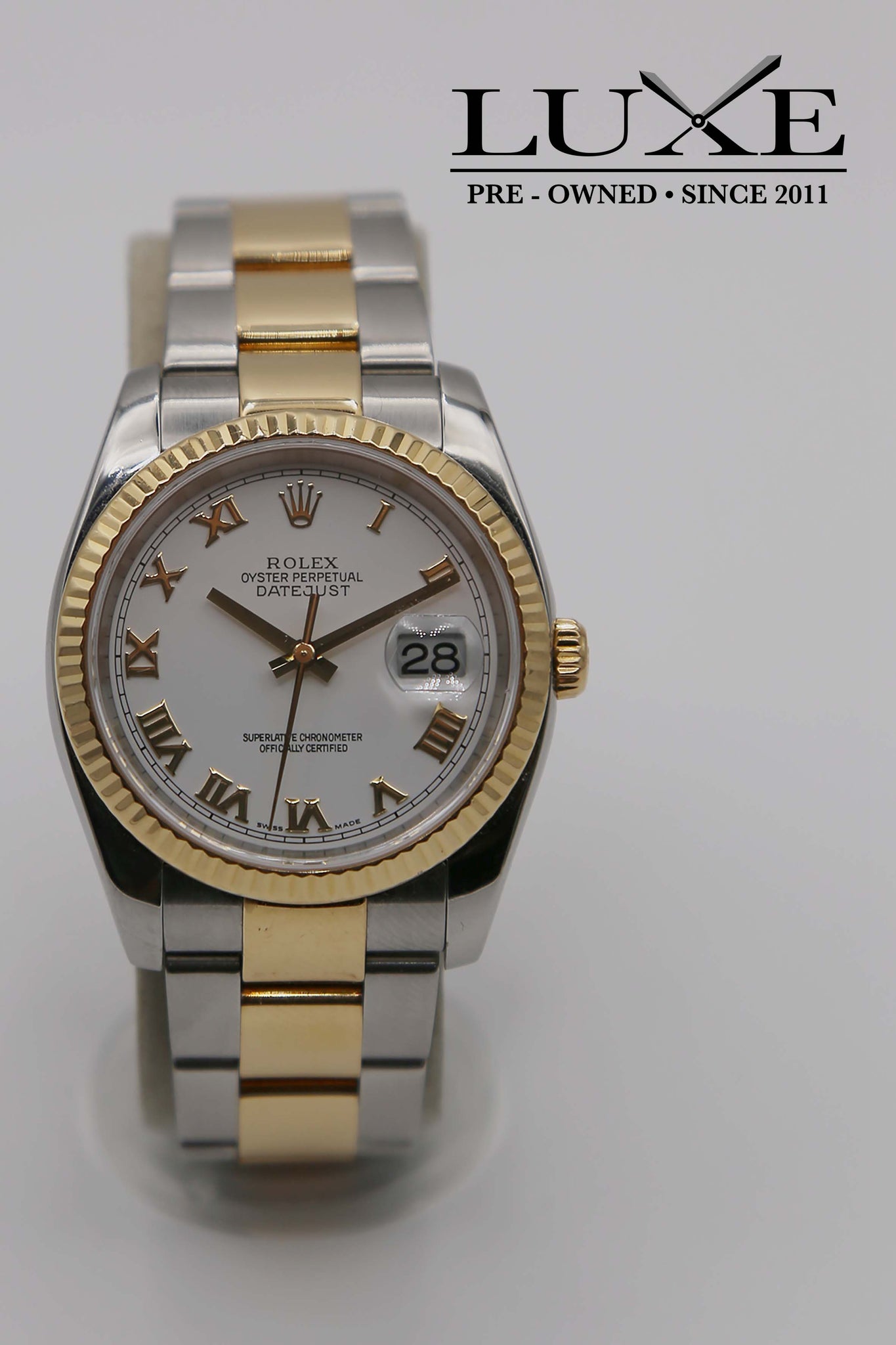 Rolex hombre top acero