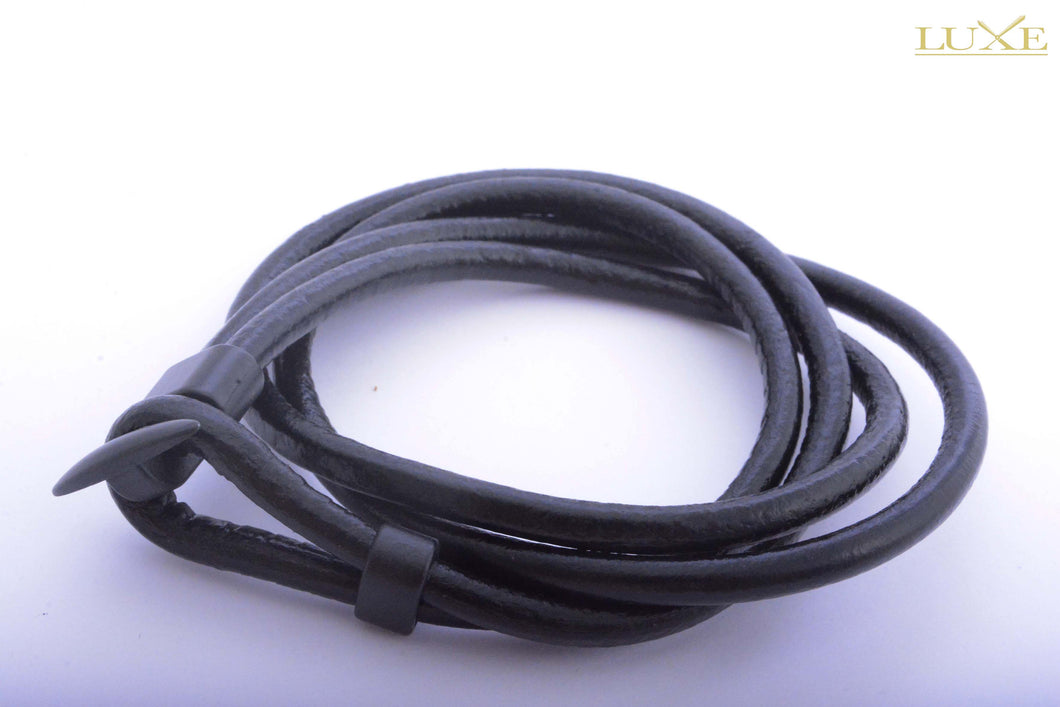 Pulsera cuero doble - Luxe